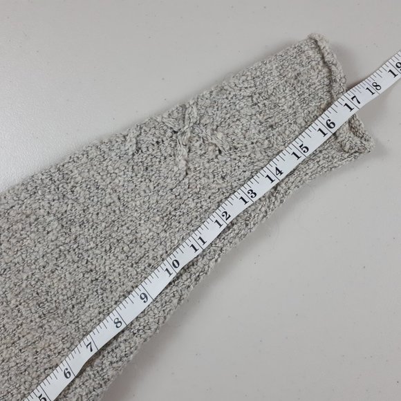 Esprit Oatmeal Textured Collar Sweater - Picture 9 of 14